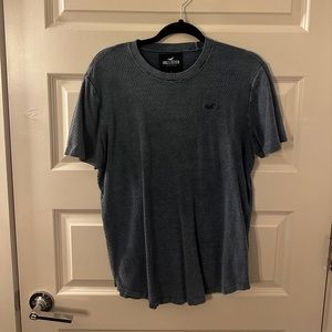 Hollister Blue Short Sleeve Shirt
